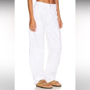 RE/DONE CARGO PANT OFF WHITE